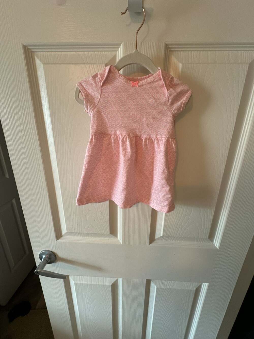 Just One You Made By Carter's Pink Floral Short-Sleeve Dress